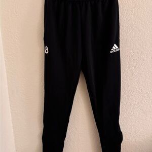 Adidas Kids Black Track Pants